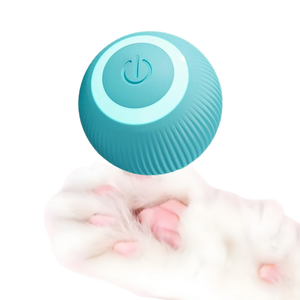 Jouet pour animaux de compagnie, balle roulante rechargeable par USB, jouet d'exercice et de poursuite pour chatons et chiens - Product Image 1