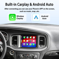 Autoradio VIKNAV 8,4 pouces pour Dodge Charger Challenger 2015-2019, CarPlay sans fil, Android Auto, navigation GPS, unité principale