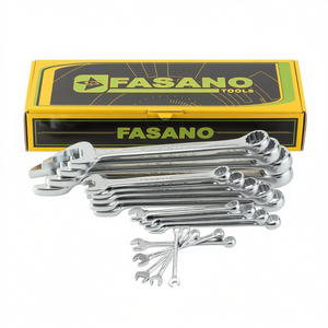 Juego de Llaves Combinadas Fasano de 12 Piezas, Métricas, de Acero al Cromo Vanadio, Herramientas de Reparación Automotriz - Product Image 2