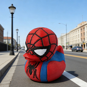 Giocattoli Stampati in 3D Vashine, Materiale PLA Ecologico OEM, Decorazione per Casa, Spider-Man, Paperella, Regalo Creativo per Bambini, Giocattoli Cartoon - Product Image 1