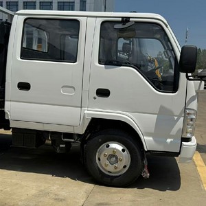 ISUZU 100P Diesel 4x2 Euro 3 Emission 2-row Cab Fence Cargo Truck for Sale - Product Image 4