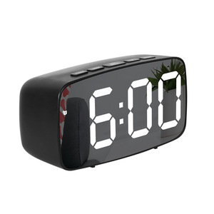Compact <strong>Digital</strong> Large Bold Number Display Adjustable Alarm Volume Alarm <strong>Clock</strong> with USB Charging Port - Product Image 4