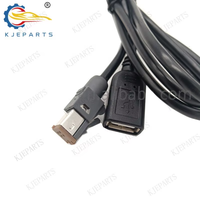 Faisceau de câblage USB personnalisé pour voiture, adaptateur 4 broches mâle OEM vers USB femelle pour autoradio, multimédia et recharge