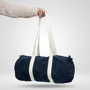 100% Coton Luxe Weekender Sport Kit Sac Grande Capacité Durable Léger Portable Baumwoll Sporttasche Sac De Sport En - Product Image 1