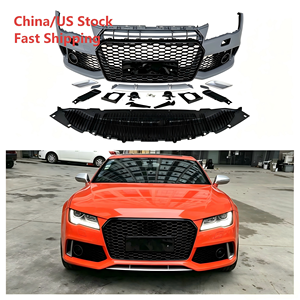 Kit de carrosserie de conversion style RS7 avec calandre pour Audi A7 S7 C7 2009-2015, amélioration du <span class=keywords><strong>pare</strong></span>-chocs avant, lifting, 09-15 A7 S7 C7 - Product Image 1