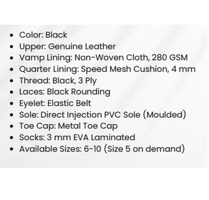 Men Genuine Leather Safety <b>Shoes</b> Durable Design Lace Up Strong Sole <b>Comfortable</b> Fit Daily Wear Industrial <b>Work</b> Footwear - Product Image 4