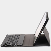 Étui en cuir pour tablette, clavier sans fil, compatible avec ipad air pro mini 1/2/3/4/5/6/7/8/11e génération, 9.7/10.2/12.9 pouces