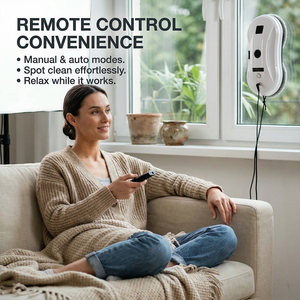 Robot <span class=keywords><strong>de</strong></span> nettoyage <span class=keywords><strong>de</strong></span> vitres intelligent et automatique pour la maison, aspirateur <span class=keywords><strong>de</strong></span> vitres électrique, <span class=keywords><strong>nettoyeur</strong></span> <span class=keywords><strong>de</strong></span> vitres électrique - Product Image 2