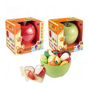 Juego de Juguetes de Cocina de Fantasía Científica Educativos para Niños de 12+ Años, de Plástico, para Cortar Frutas y Verduras, Juego de Roles de Cocina, Aprendizaje - Product Image 1