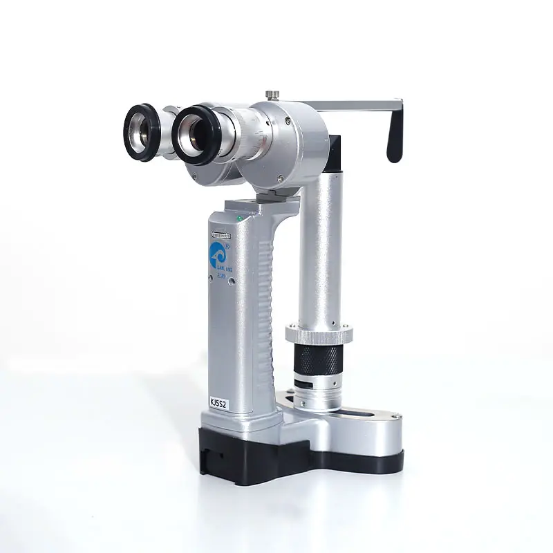 Hospital Aprovado Oftálmica Equipamento LED Microscópio 750g Digital Portátil Fenda Lâmpada KJ5S2