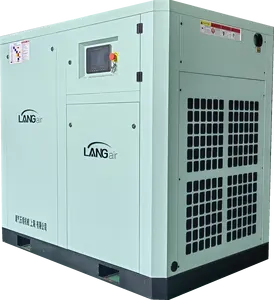 Langair endüstriyel vida hava kompresörü 11kw 22kw 30kw 45kw 55kw yüksek kalite iyi fiyat VSD