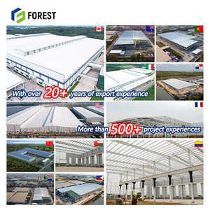 Heavy Duty Galvanized Structural Steel Frame Airplane Hangar Prefabricated Clear Span <b>Metal</b> Aviation Depot Building - Product Image 5
