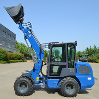 Prix d'usine standard CE Mini chariot télescopique 4WD Chargeur télescopique pour ferme et construction