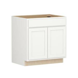 Mobili da <span class=keywords><strong>Cucina</strong></span> Moderni in Stile Americano, Armadietto da <span class=keywords><strong>Cucina</strong></span> Bianco Opaco Laccato Stile Shaker - Product Image 3