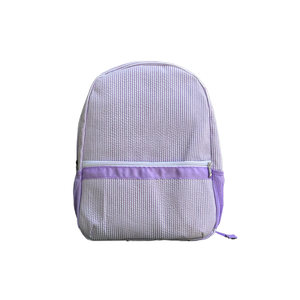 Sac à dos pour tout-petit <span class=keywords><strong>Gina</strong></span> tendance et antivol, broderie, fermeture éclair étanche, design en tissu à carreaux, personnalisé - Product Image 4