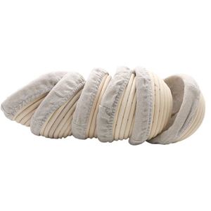 Cesto para Fermentación de Pan, Cesto de Tela para Conservación de Pan, 13,4 Pulgadas, Ovalado, para Pan Casero, Mini Madre de Pan - Product Image 1