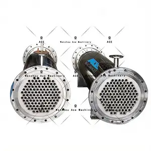 Stainless Steel 304 Condenser Industrial Shell And Tube Heat Exchanger Price