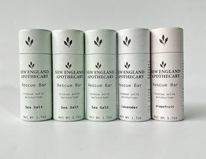 หลอดกระดาษเปล่าแบบขายส่ง พิมพ์ลายตามสั่ง ทำจากกระดาษรีไซเคิล สำหรับผลิตภัณฑ์ระงับกลิ่นกายแบบแท่ง ครีมกันแดดแบบแท่ง - Product Image 2