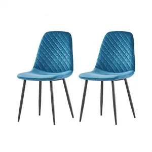 Luxurious <b>Velvet</b> Upholstered <b>Dining</b> <b>Chair</b> With Stylish Armrests Luxurious <b>Velvet</b> Upholstered <b>Dining</b> <b>Chair</b> With Stylish Armrests - Product Image 2
