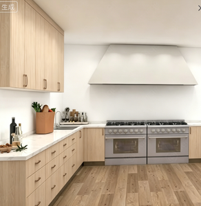 Produzione su Misura di Alta Qualità: <span class=keywords><strong>Isola</strong></span> Cucina Modulare, Tavolo in Legno Massello, Mobili da Cucina Moderni in HPL - Product Image 1