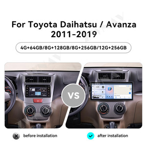 Reproductor de DVD para Auto ZWNAV con Pantalla Táctil de 15.8 Pulgadas, Android 15, <span class=keywords><strong>GPS</strong></span> y Carplay, Estéreo para Toyota Daihatsu / Avanza 2011-2019, Radio para Auto - Product Image 2
