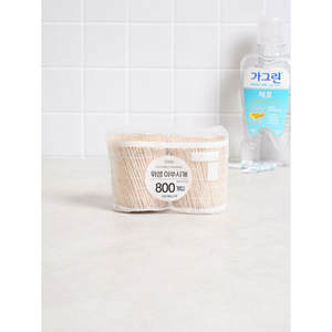 Two-Sided Toothpick Case 400 Pieces X2 Intervention Interdental Brush <b>Tooth</b> <b>Cleaning</b> <b>Tool</b> - Product Image 1