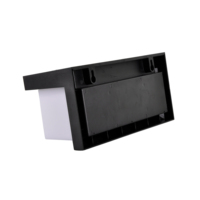 Lampe solaire murale à 52 LED, 245 lm, détecteur de mouvement extérieur, lampe de sécurité, 3600 mAh, étanche, lampe solaire de jardin, 3000 K