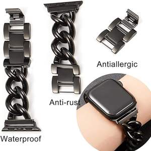 Correa <span class=keywords><strong>de</strong></span> reloj <span class=keywords><strong>de</strong></span> Metal <span class=keywords><strong>de</strong></span> acero inoxidable con envío directo <span class=keywords><strong>de</strong></span> fábrica para IWatch Series <span class=keywords><strong>9</strong></span> 8 7 6 Ultra 2 49MM Apple Watch Correa Brazalete - Product Image 4