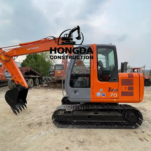 Excavadora Hitachi de alta calidad usada Hitachi ZX70 de segunda mano Mini máquina de construcción de ingeniería de baja hora de trabajo a la venta - Product Image 1