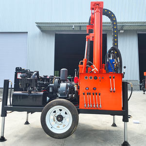 크롤러 장착 디젤 깊은 우물 드릴 우수한 오프로드 이동성 정확한 포지셔닝 200M 깊이 물 우물 드릴링 장비 - Product Image 6