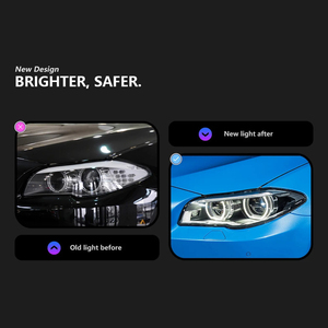 สำหรับ BMW 5 Series F10 F18 M5ประกอบไฟหน้าแบบดั้งเดิมสำหรับ2011-2017. ไฟหน้า <span class=keywords><strong>LED</strong></span> สำหรับไฟหน้าดัดแปลง - Product Image 5