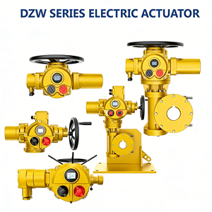 มอเตอร์วาล์วไฟฟ้าอัจฉริยะแบบหลายรอบ DZW สำหรับประตูรั้ว ผลิตโดย OEM สำหรับงานด้านพลังงาน - Product Image 3
