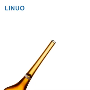 LINUO ISO типы боросиликатного Нейтрального стекла с двойным наконечником ампулы точной формы для фармацевтического применения