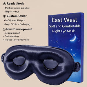 <span class=keywords><strong>Masque</strong></span> de sommeil 3D en soie occultant avec design respirant et rafraîchissant sans pression sur les <span class=keywords><strong>yeux</strong></span>, échantillonnage rapide en 5 jours, faible MOQ - Product Image 1