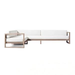 Modern weather-resistant teak <b>outdoor</b> <b>side</b> <b>table</b> Hotel garden poolside villa <b>outdoor</b> dining <b>table</b> - Product Image 3