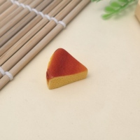 En gros, Breloques en résine Kawaii en forme de pain, Série Pain, Fournitures artistiques de simulation alimentaire, Cabochons à dos plat pour la décoration de créations DIY