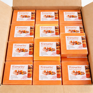 Savon Solide Curcuma 100g Hydratant et Éclaircissant pour le Visage et le Corps – Soin Profond et Nettoyant pour la Peau – Meilleure Vente - Product Image 1