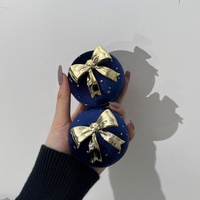 Boîte à bijoux en velours créative et exquise, ciel étoilé circulaire, anneau, collier, boucles d'oreilles, adaptée pour Noël
