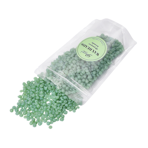 Fourniture OEM pour tous les types de peau, épilateur facial, perles de <span class=keywords><strong>cire</strong></span> <span class=keywords><strong>chaude</strong></span> douce à base de colophane pour peaux sensibles et haricots durs, perles de <span class=keywords><strong>cire</strong></span> - Product Image 1
