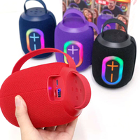 Speaker Portabel Nirkabel BS-36 BARU dengan Radio FM/TF/USB, Woofer Super Bass, Lampu RGB Warna-warni, Speaker Musik Bluetooth