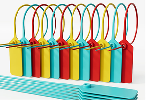 Étiquettes en plastique pour accrocher inscriptible avec sangle d'étanchéité Attache de câble d'expédition Étiquettes en plastique Étiquette pour clés Bagages Logistique Vente au détail - Product Image 4