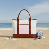 Sac fourre-tout en toile brodé personnalisé, écologique, vente chaude, pour filles, sac à bandoulière portable, idéal pour les voyages et la plage