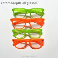 Lunettes 3D à diffraction de couleur de la marque Rp avec technologie Chromadepth et séparation spectrale de la lumière, fabriquées en Chine