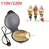 Mini Crêpière Électrique Portable en Acier Inoxydable et Fonte Antiadhésive avec Thermostat Automatique pour Crêpes Françaises et Belges, Idéale pour Hôtels et Usage Domestique