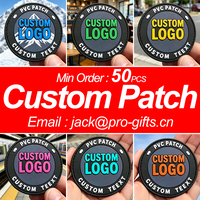 Écussons en caoutchouc 3D personnalisés OEM ODM, conception de logo à marque privée, badges imprimés de qualité supérieure, lettres anglaises pour casquettes d'équipes sportives