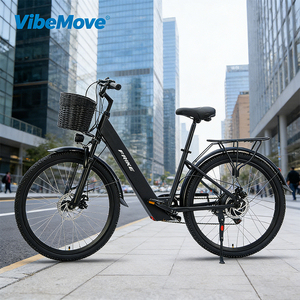 Vélo de montagne électrique VIbemove pour femmes, moteur arrière haute puissance, 7 vitesses, batterie au lithium - Product Image 1