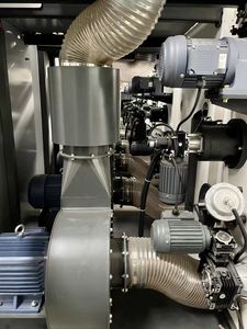 <span class=keywords><strong>HD</strong></span> 5 + 1 Impresora de alta definición Slotter Troqueladora Dr Blade Box <span class=keywords><strong>Flexo</strong></span> Tinta Impresión Secador Barniz Troqueladora Máquina - Product Image 6