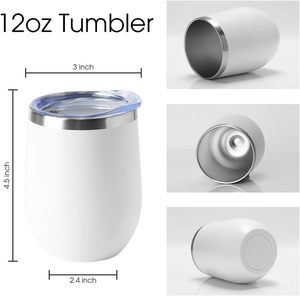 Vasos Térmicos Personalizados con Logotipo 2026, de 12 oz, Doble Pared, Acero Inoxidable, Aislamiento al Vacío, para Cerveza, Vino, Café - Product Image 3