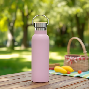 Stainless Steel Insulated <b>Bottle</b> 500Ml Double Wall Vacuum Portable Outdoor Water Flask For Picnic Hiking Travel - Product Image 1