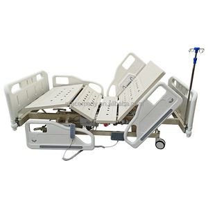 Tempat Tidur Rumah Sakit Elektrik Lima Fungsi untuk Pasien Lansia Perawatan Rumah Jompo dengan Remote Kontrol Medis dari Produsen - Product Image 4